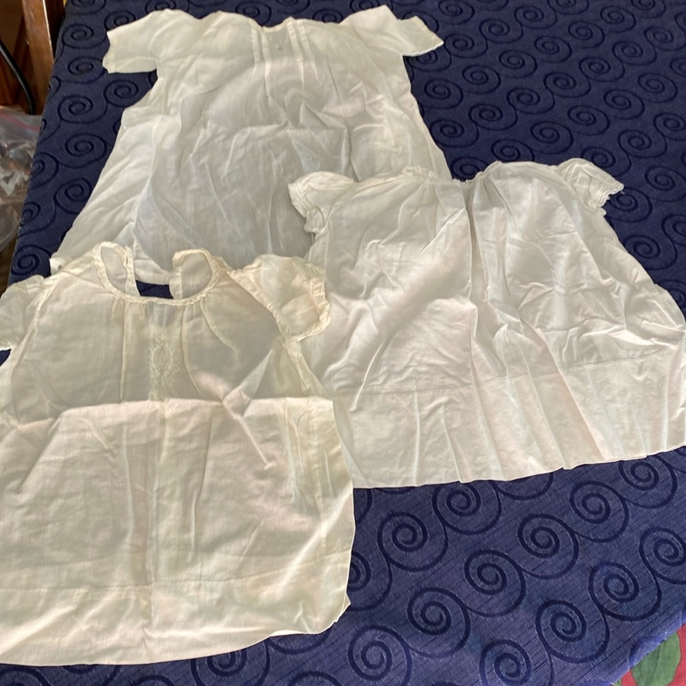 3 Vintage pieces of Baby Clothes